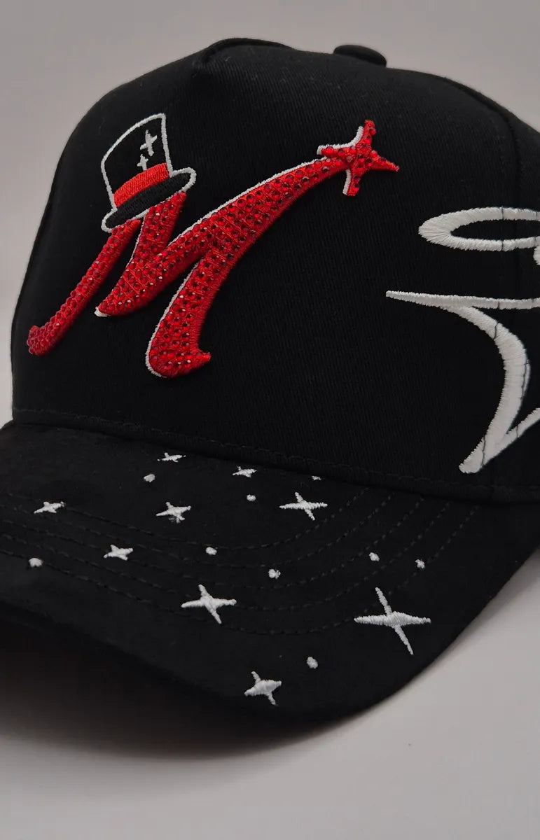 El Mago Hat / El Mago Calidad G5 Rojo Ajustable Lisa Edition