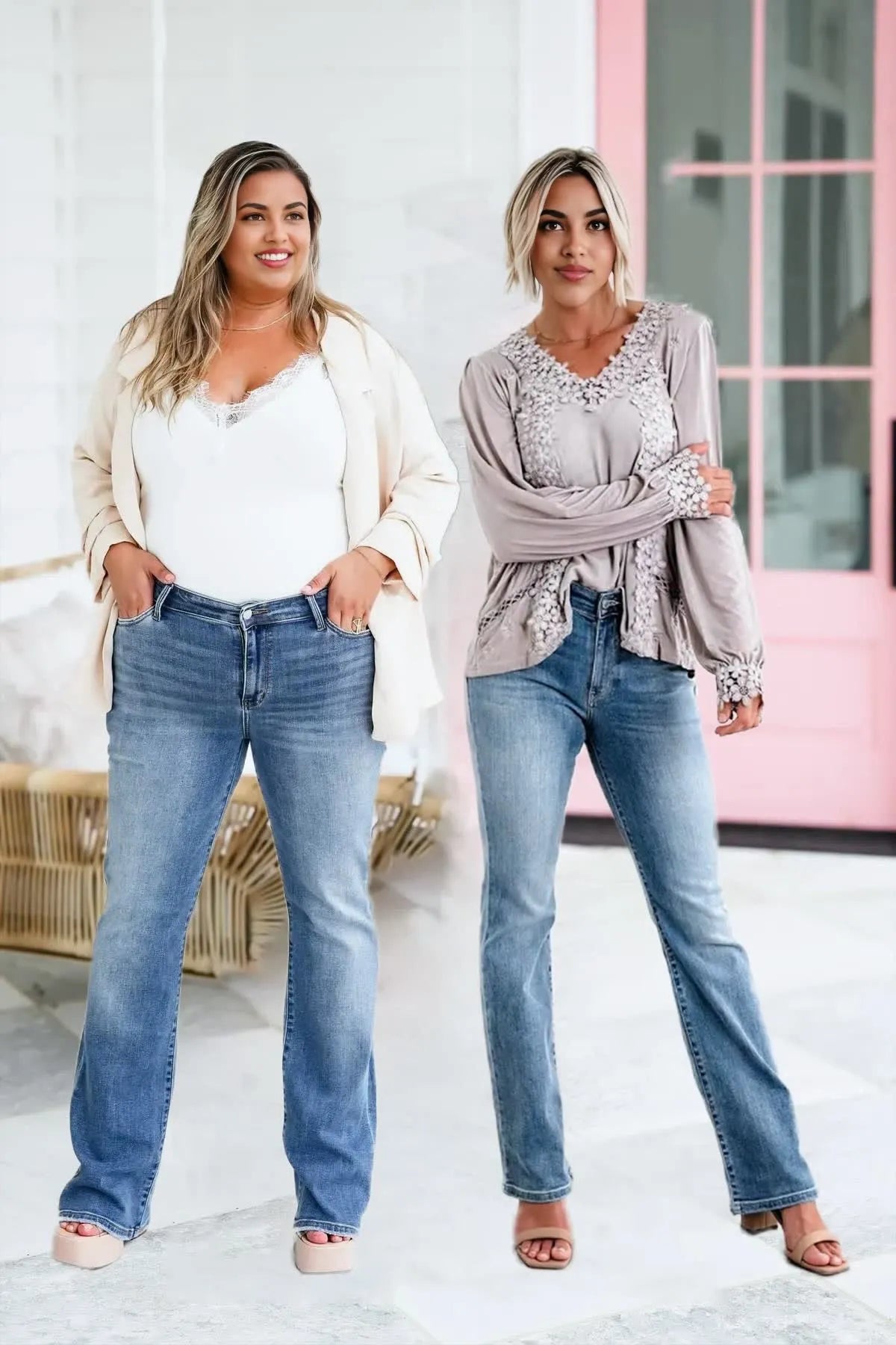 Cavinic™ Holy Grail Tummy Control Bootcut Jeans