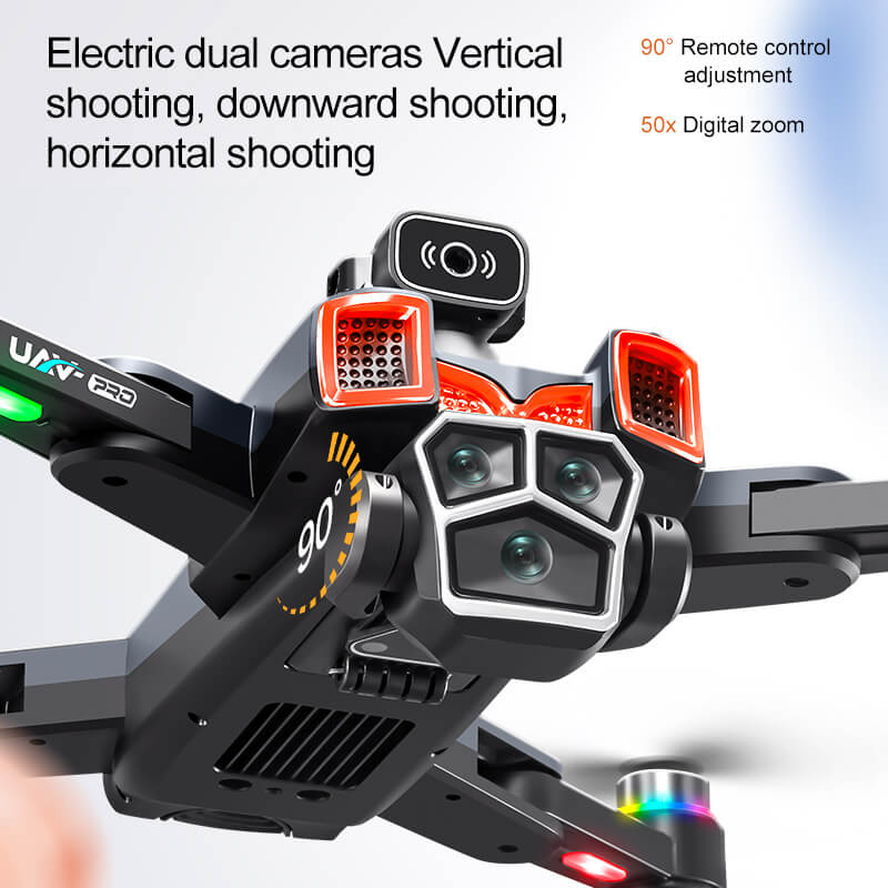 ๐ฅ(HOT SALE)๐ Brushless 5.6-inch drone with screen HD aerial photography quadcopter obstacle avoidance RC airplane