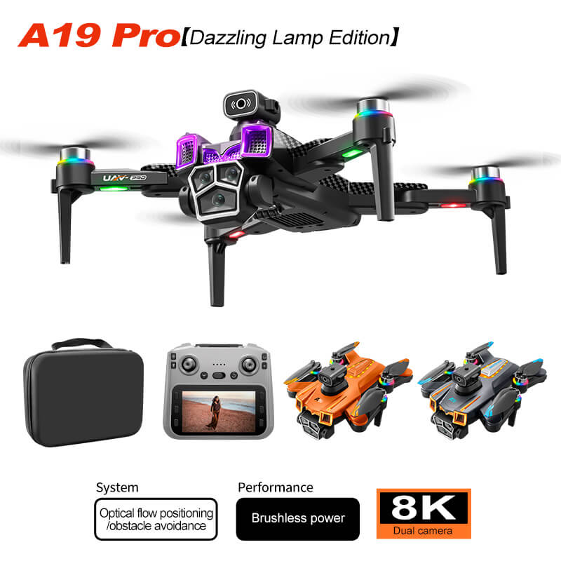 ๐ฅ(HOT SALE)๐ Brushless 5.6-inch drone with screen HD aerial photography quadcopter obstacle avoidance RC airplane