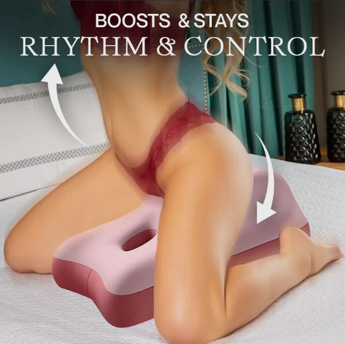 Cavinic™ - Couple Pillow | Discreet, Portable Wedge for Deeper Connection