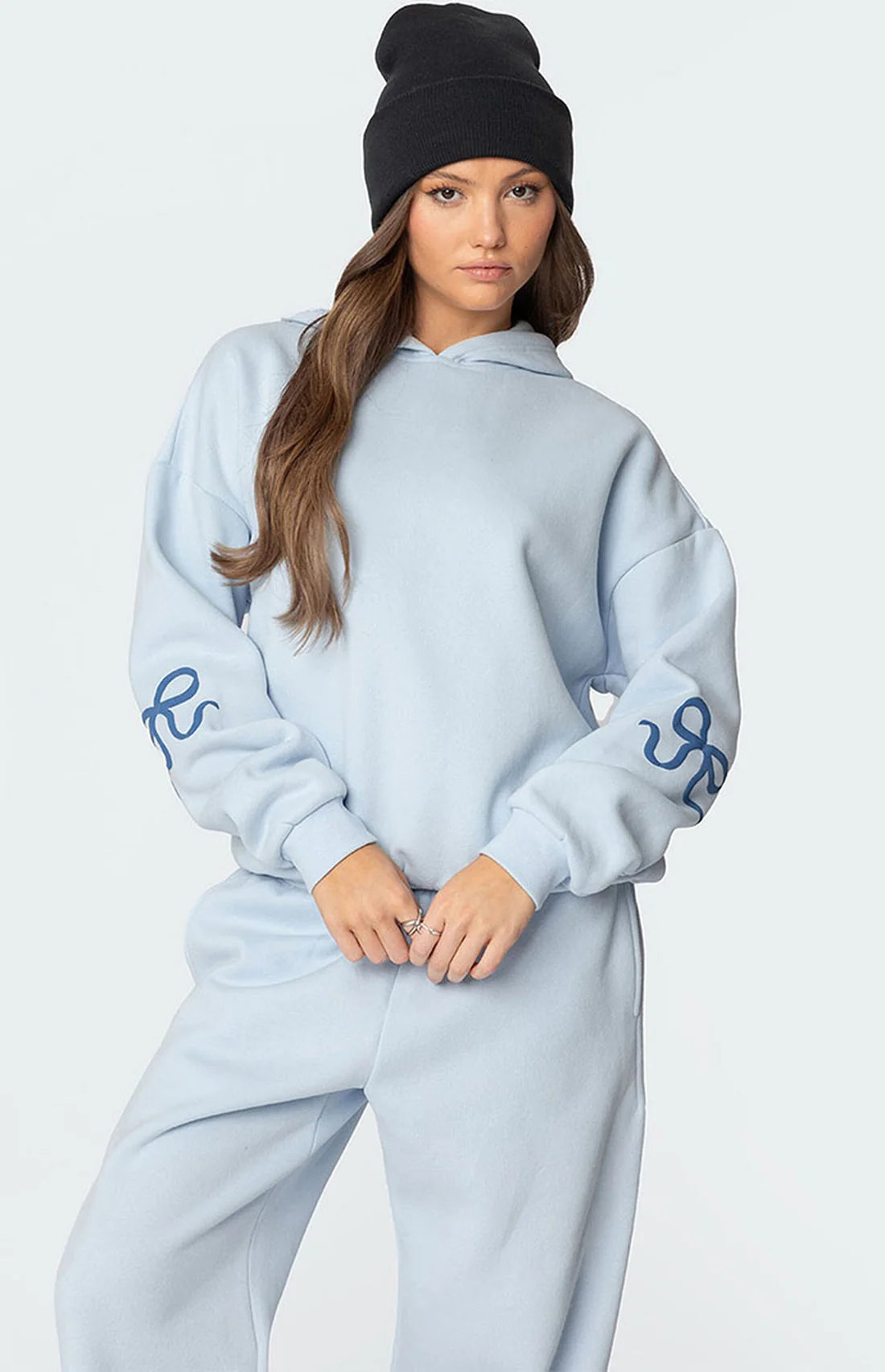 Bonney CloudBow Loungewear Set – Hoodie & Pants