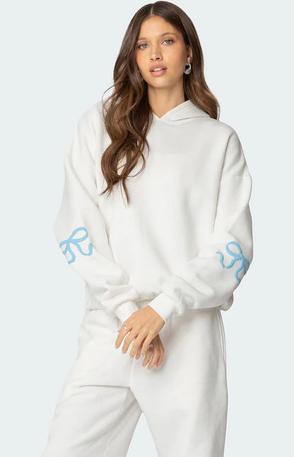 Bonney CloudBow Loungewear Set – Hoodie & Pants