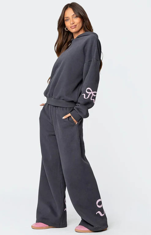 Bonney CloudBow Loungewear Set – Hoodie & Pants