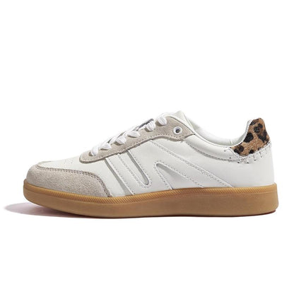 Women's Classic Retro Genuine Leather Sneakers