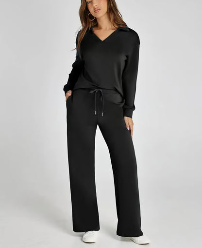 🔥Women's Fall Transition 2-Piece Set - Breathable & Wrinkle Resistant Sweatsuits Sets