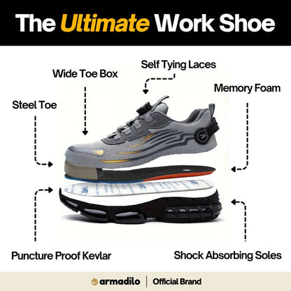Healthy & Protective Steel Toe Sneakers