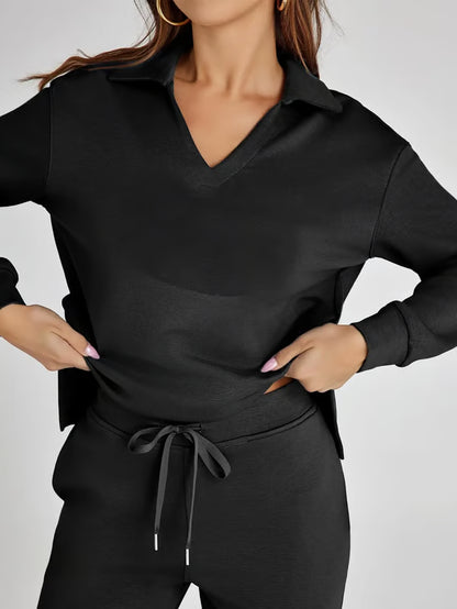 🔥Women's Fall Transition 2-Piece Set - Breathable & Wrinkle Resistant Sweatsuits Sets