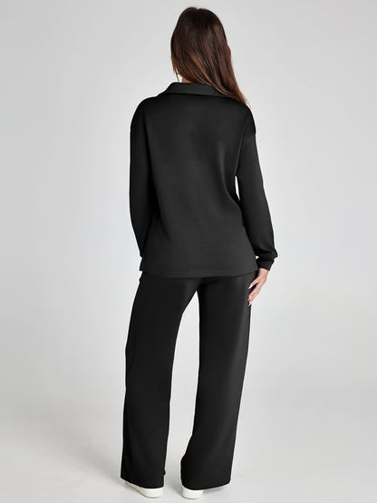 🔥Women's Fall Transition 2-Piece Set - Breathable & Wrinkle Resistant Sweatsuits Sets