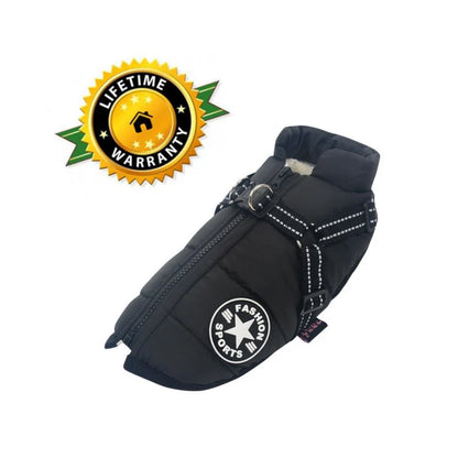 🐶The Cavinic™ – Waterproof Winter Jacket with Built-in Harness🐾