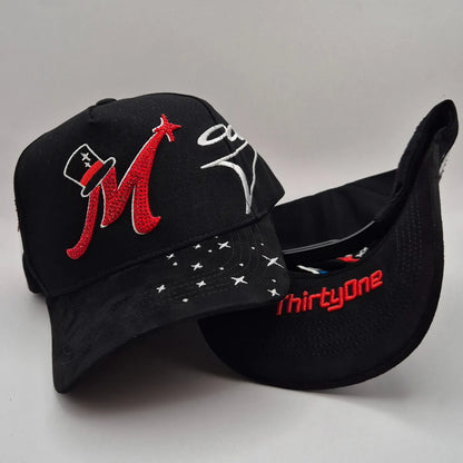 El Mago Hat / El Mago Calidad G5 Rojo Ajustable Lisa Edition