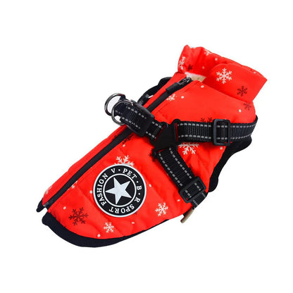 🐶The Cavinic™ – Waterproof Winter Jacket with Built-in Harness🐾