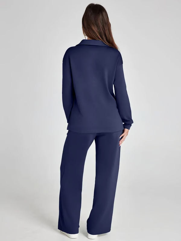 🔥Women's Fall Transition 2-Piece Set - Breathable & Wrinkle Resistant Sweatsuits Sets