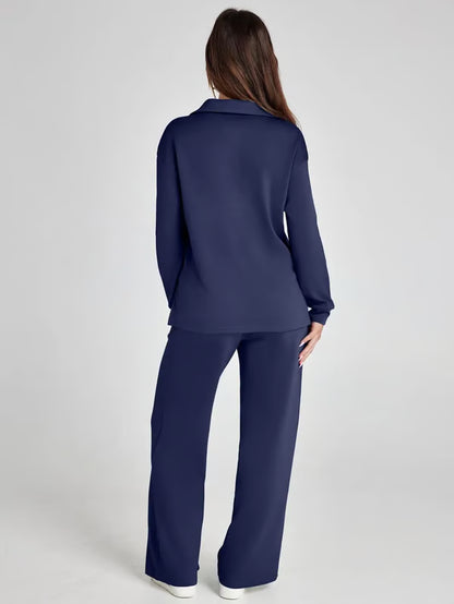 🔥Women's Fall Transition 2-Piece Set - Breathable & Wrinkle Resistant Sweatsuits Sets