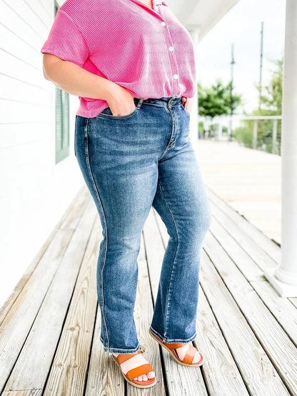 Cavinic™ Holy Grail Tummy Control Bootcut Jeans