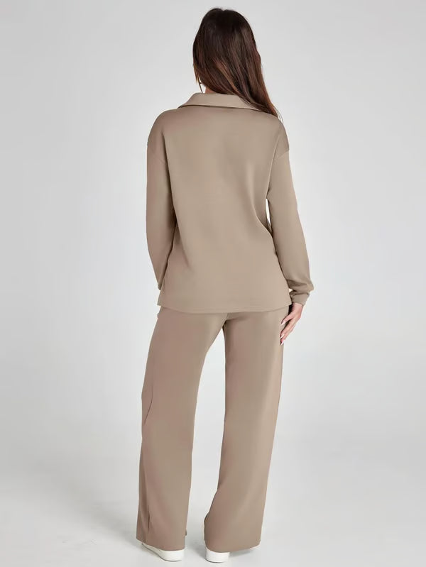 🔥Women's Fall Transition 2-Piece Set - Breathable & Wrinkle Resistant Sweatsuits Sets