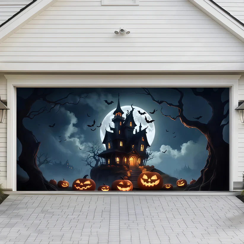 🔥Limited-time 50% off sale | Cavinic™ Halloween Garage Door Cover