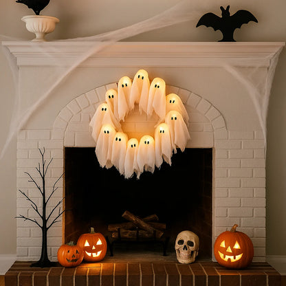 Spooky Halloween Glow Wreath - Cavinic™