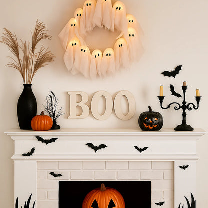 Spooky Halloween Glow Wreath - Cavinic™
