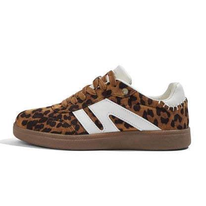 Women's Classic Retro Genuine Leather Sneakers