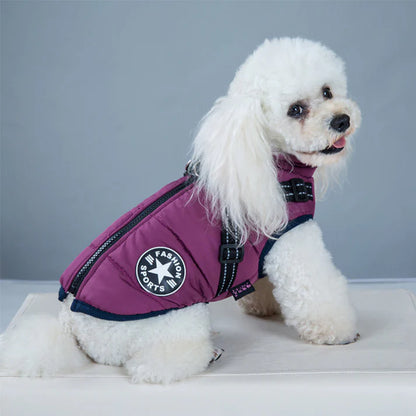 🐶The Cavinic™ – Waterproof Winter Jacket with Built-in Harness🐾