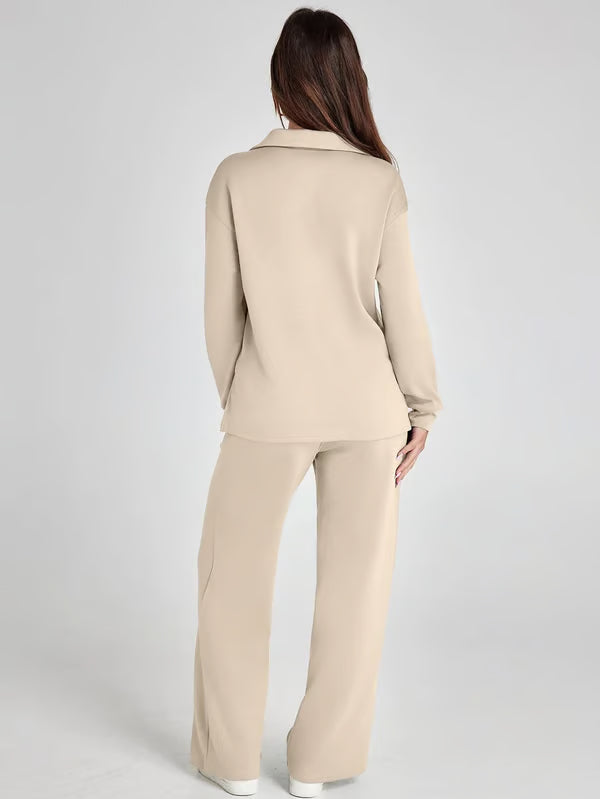 🔥Women's Fall Transition 2-Piece Set - Breathable & Wrinkle Resistant Sweatsuits Sets