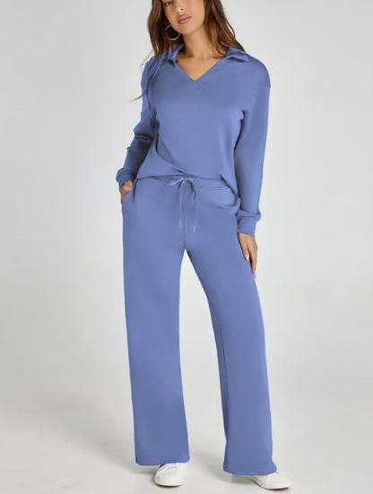 🔥Women's Fall Transition 2-Piece Set - Breathable & Wrinkle Resistant Sweatsuits Sets