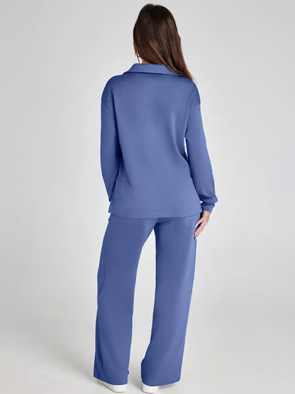 🔥Women's Fall Transition 2-Piece Set - Breathable & Wrinkle Resistant Sweatsuits Sets