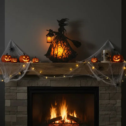 🧙🏻‍♀️Dark Night Witch Lamp🖤Light up the mysterious atmosphere👻 Cavinic™