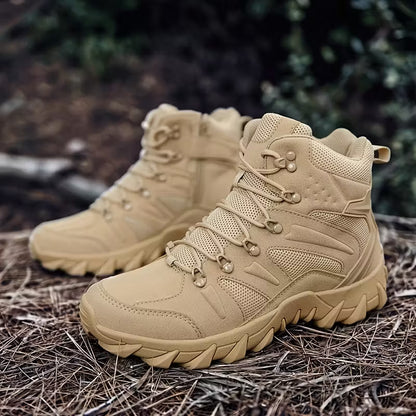 🏆 Best-Selling Men’s Shoes - SEHM Men'S Tactical Mid Top Hiking Boots