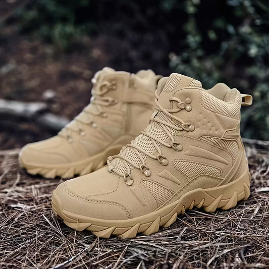 🏆 Best-Selling Men’s Shoes - SEHM Men'S Tactical Mid Top Hiking Boots