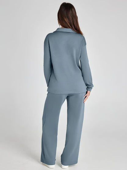🔥Women's Fall Transition 2-Piece Set - Breathable & Wrinkle Resistant Sweatsuits Sets