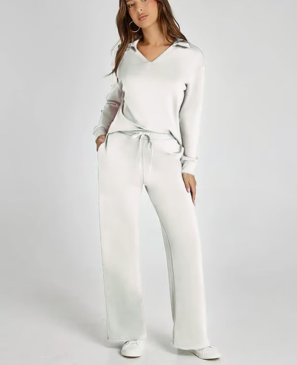 🔥Women's Fall Transition 2-Piece Set - Breathable & Wrinkle Resistant Sweatsuits Sets