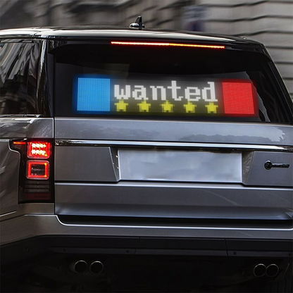 [Exclusive production] Car Dynamic LED Smart Colorful Eye Lamp Soft Screen