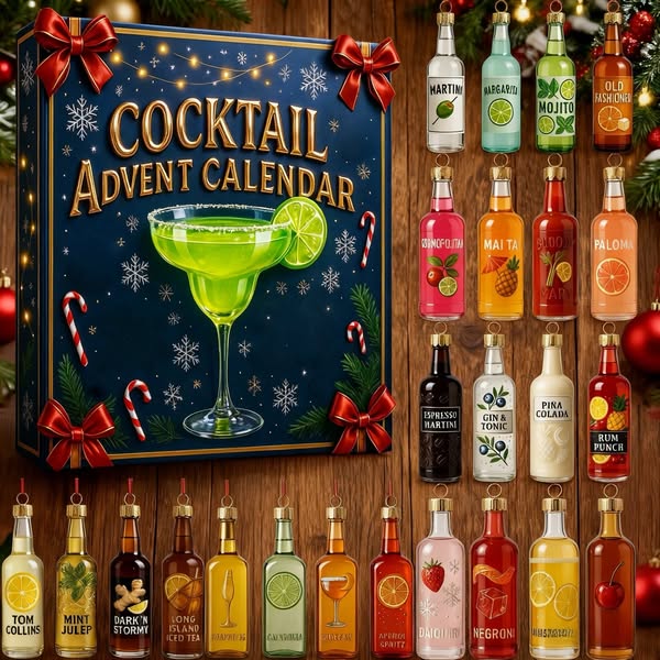 🔥Last Day Deal 50% OFF 🔥 2025 Whiskey Advent Calendar