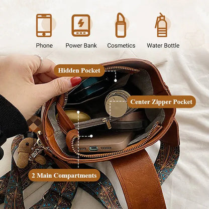 ⏳Vintage Fashion Bag with Adjustable Wider Shoulder Strap👜Cavinic™