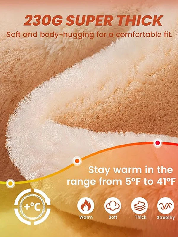 Bare-Leg Look Fleece Lined Tights