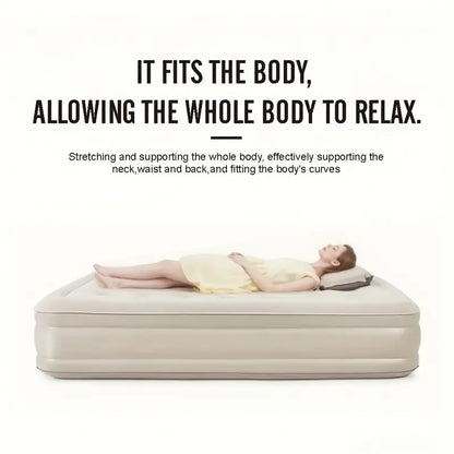 Self-Inflating Air Mattress with Built-In & Repair Kit