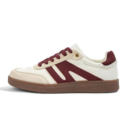Women's Classic Retro Genuine Leather Sneakers