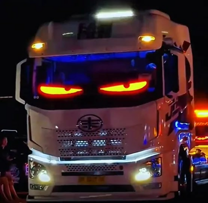 [Exclusive production] Car Dynamic LED Smart Colorful Eye Lamp Soft Screen