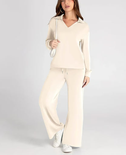 🔥Women's Fall Transition 2-Piece Set - Breathable & Wrinkle Resistant Sweatsuits Sets