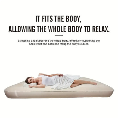 Self-Inflating Air Mattress with Built-In & Repair Kit