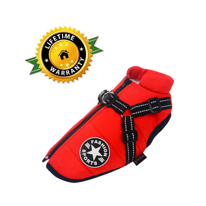 🐶The Cavinic™ – Waterproof Winter Jacket with Built-in Harness🐾