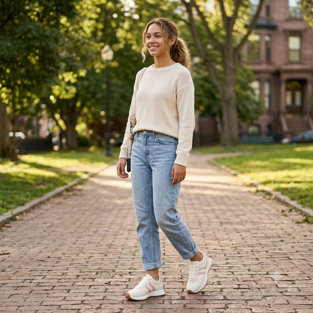 Retro Chunky Sole Sneakers – Casual Suede Platform Shoes