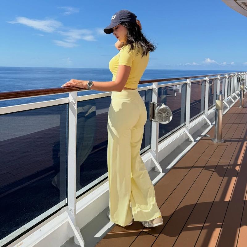 DENFY SoftMotion Straight Leg Yoga Pants