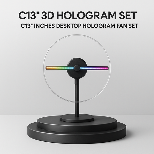 C13 Desktop 3D Hologram Fan (13 Inches) – Cavinic™