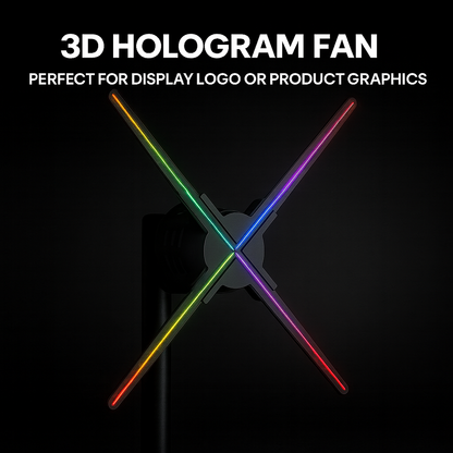 C23" Family 3D Hologram Fan (23 Inches) – Cavinic™