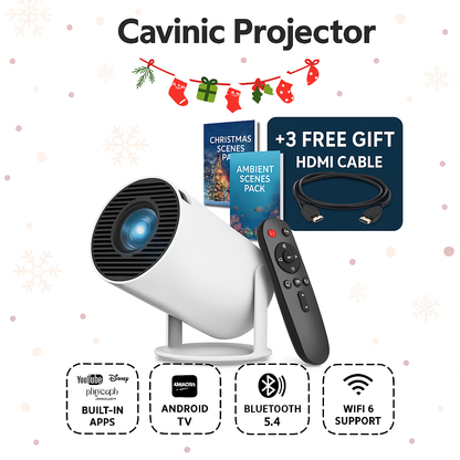Portable Mini Projector - Cavinic™