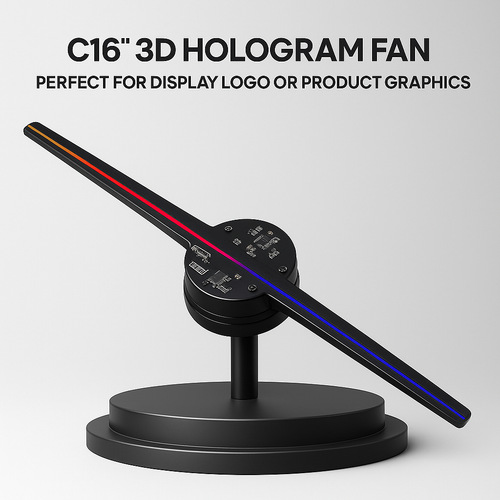 C16 3D Advertising Hologram (16 Inches)  - Cavinic™