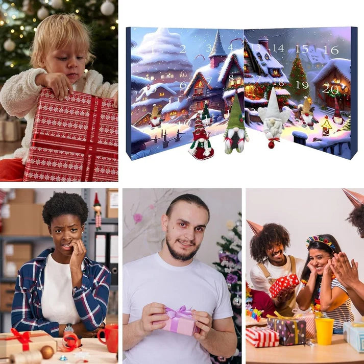 🎅Christmas Gnome Countdown Calendar 2025🥰
